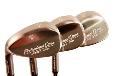 Left Handed Ladies Golf Wedge Set - 52° Gap, 56° Sand & 60° Lob Wedge with Steel Shaft & Arthritic Grip for Petite Seniors (5' to 5'3