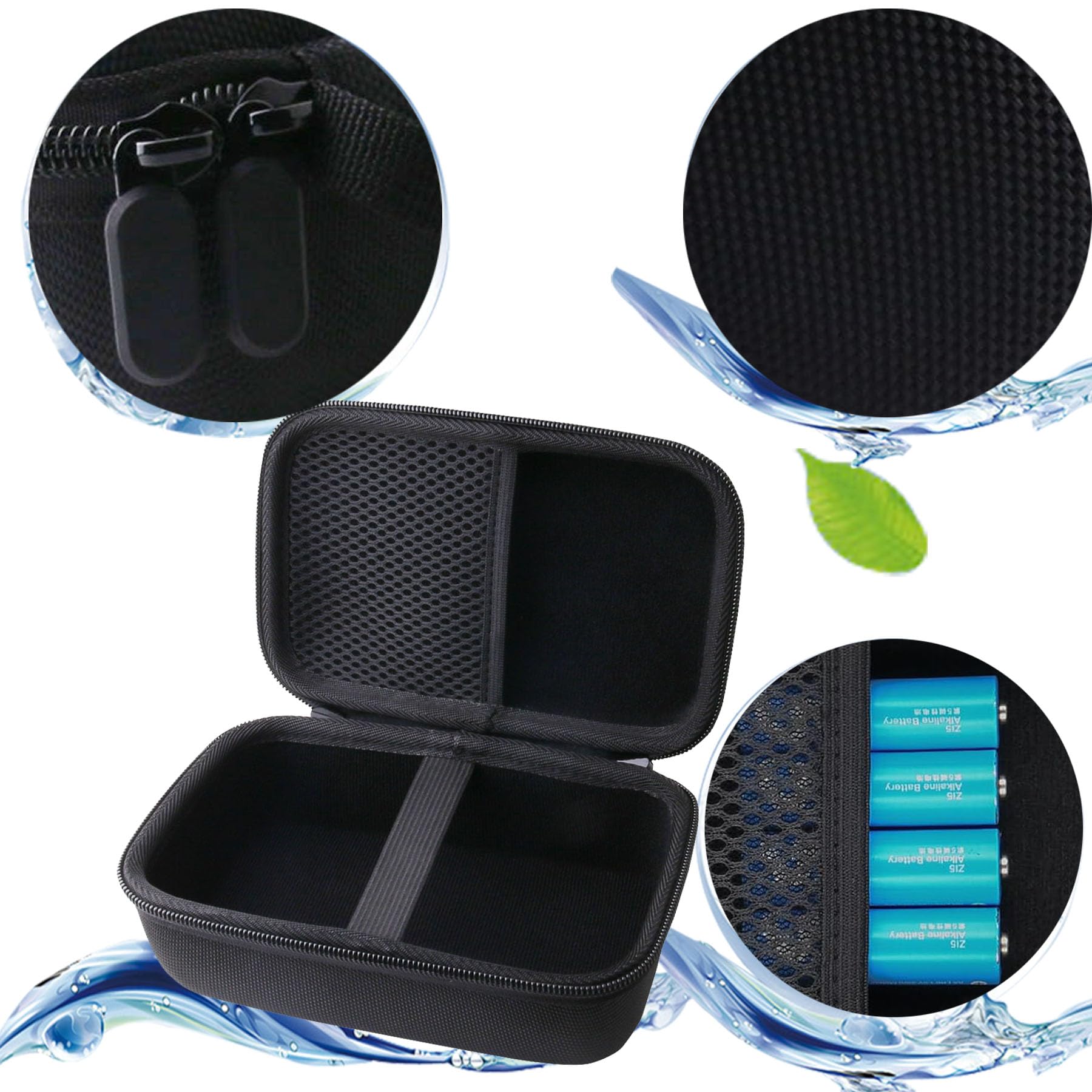 WERJIA Durable Hard Carrying Case for Zoom H4n Essential Portable Audio Recorder - Protective Storage Solution for Field Recording, Podcasting & Music Production