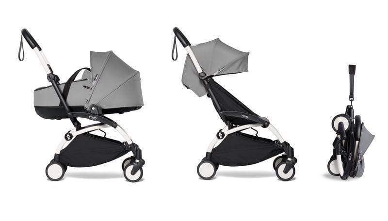 Stokke YOYO2 6+ Complete Baby Stroller with Bassinet - Lightweight Compact Travel Stroller for Toddlers & Newborns - Perfect for Air Travel, City Walks and Everyday Use