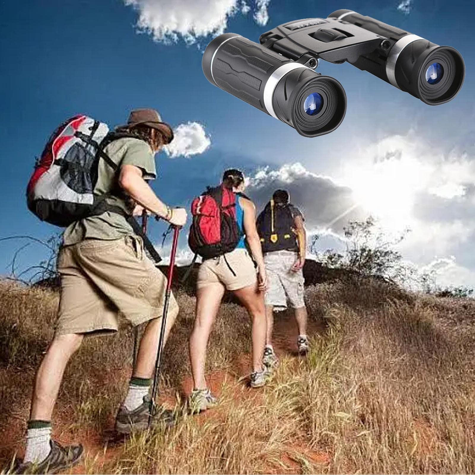 Veeteah HD Binoculars - 10x42 Waterproof & Compact Binoculars for Adults - Perfect for Bird Watching, Hunting, Travel, Football Games, Stargazing - Ideal for Outdoor Adventures, Concerts, and Wildlife Observation