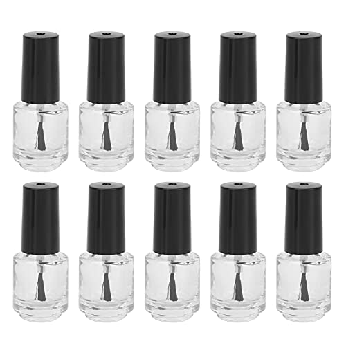 Empty Nail Polish Bottle with Brush & Funnel - Travel & DIY Storage