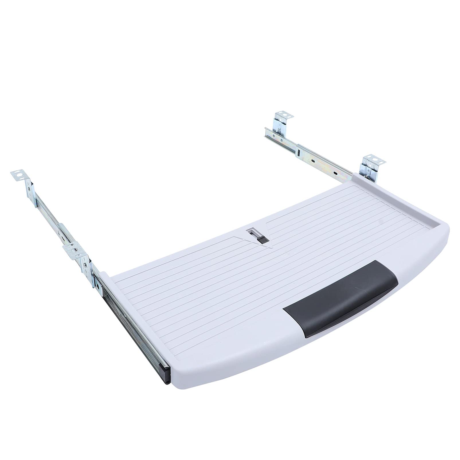 TOYANDONA Under Desk Keyboard Tray - Adjustable Ergonomic Keyboard Drawer & Stand for Home Office - Perfect for Space Saving & Organized Workspace