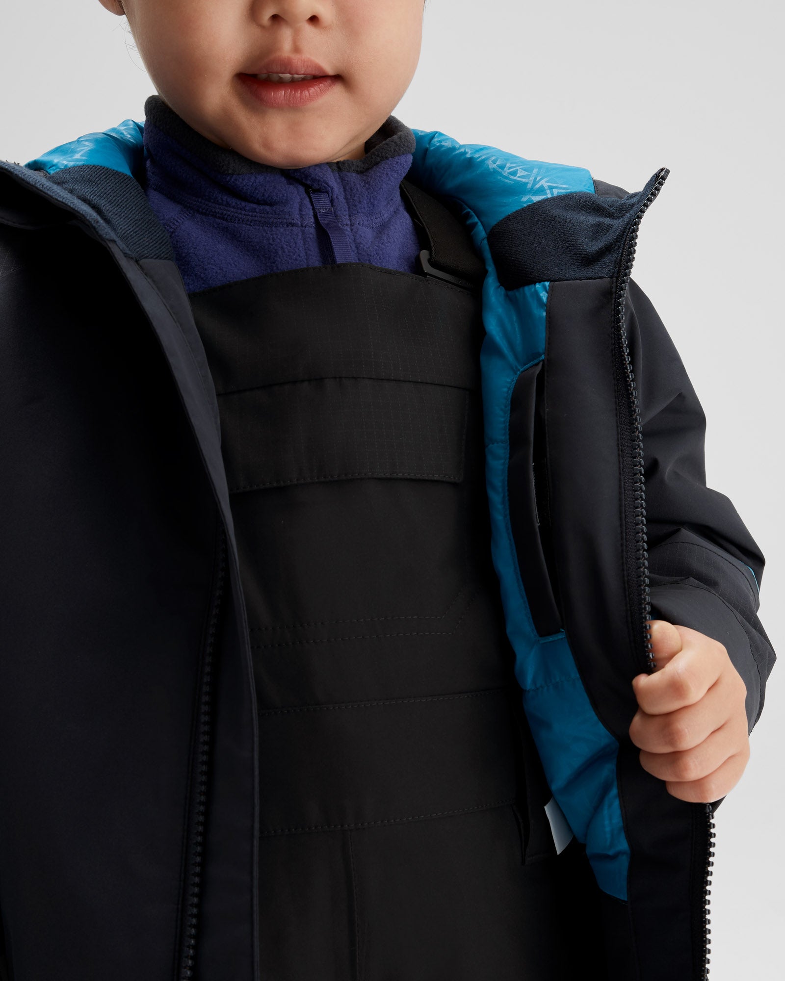 Kids' PWDR Days 2L Insulated Waterproof Snow Jacket - Meteor - Warm Winter Coat for Boys & Girls - Perfect for Skiing, Snowboarding & Outdoor Winter Activities