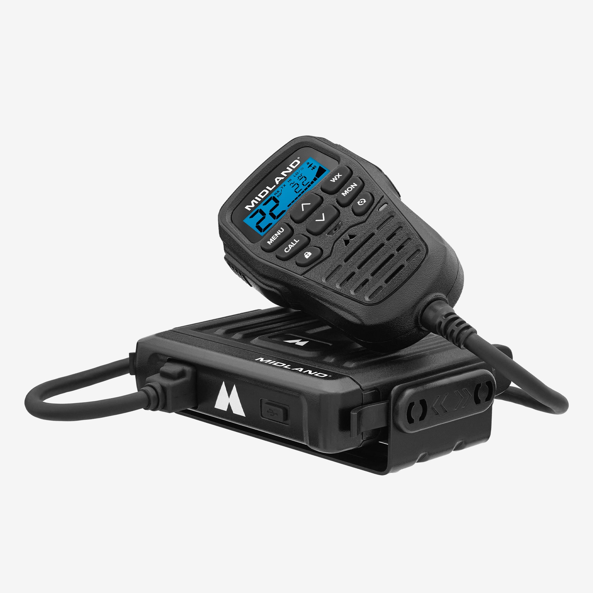 MXT275 MicroMobile® GMRS 15 Watt Two-Way Radio - Long Range Walkie Talkie for Outdoor Adventures, Hunting, Hiking & Emergency Communication