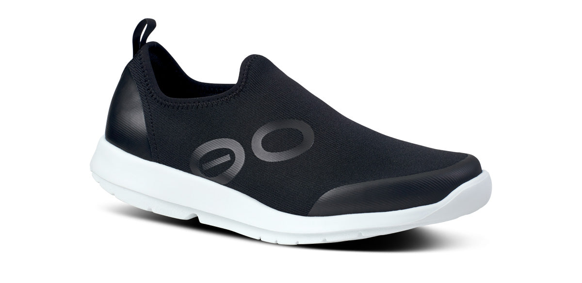 Women's OOmg Sport Low Shoe - White & Black | Lightweight Running Sneakers for Women | Perfect for Gym, Workout & Casual Wear