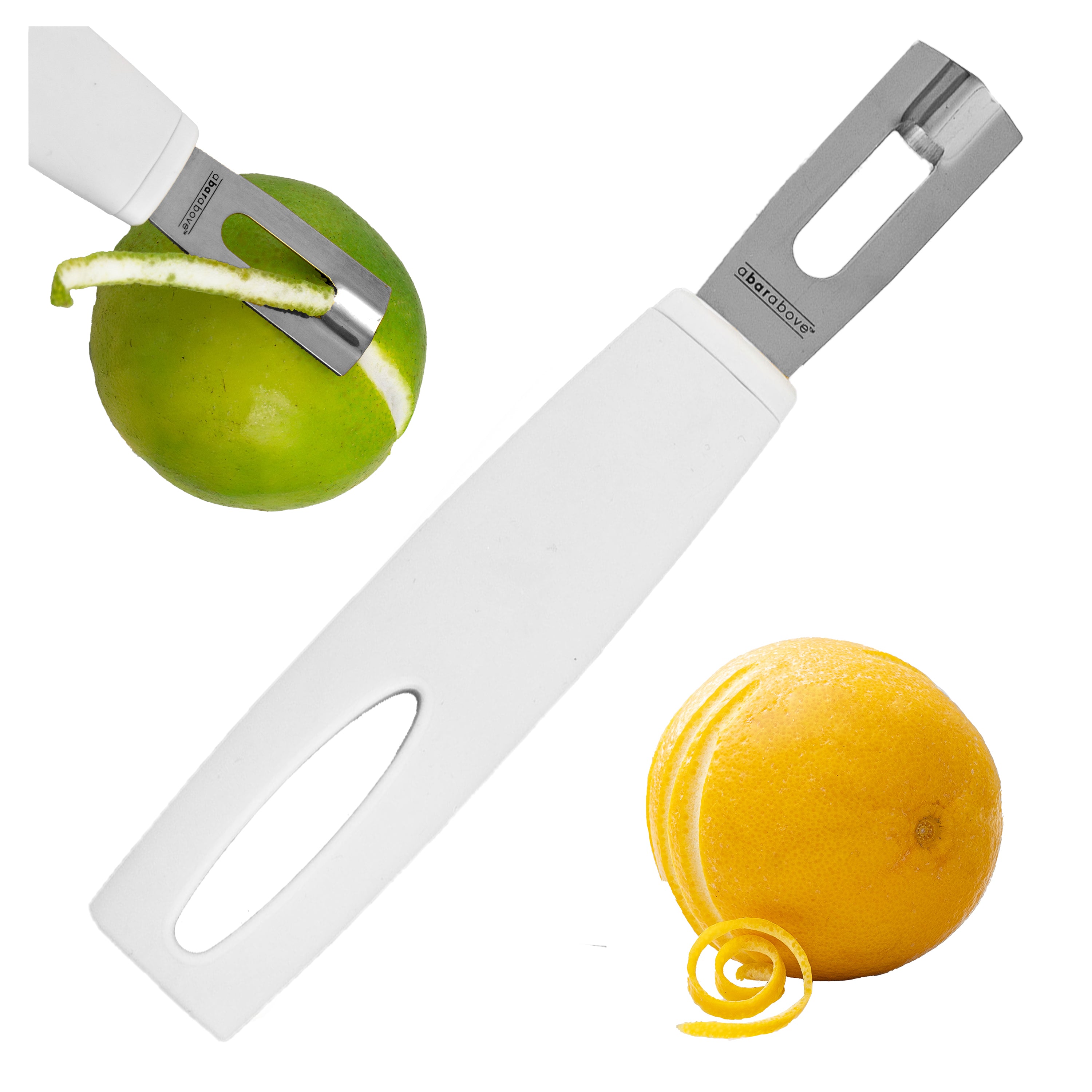 Premium Stainless Steel Channel Knife - Professional Kitchen Tool for Slicing, Peeling & Garnishing - Perfect for Chefs, Home Cooks & Food Presentation