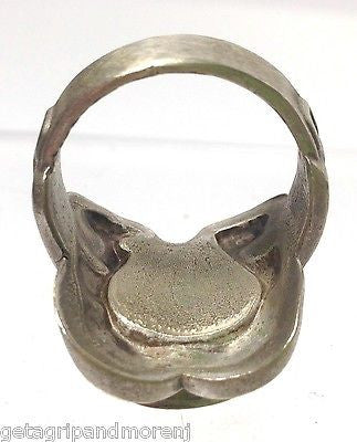 Vintage 1948 Roy Rogers Western Saddle Ring - Nickel Silver - Excellent Condition - Rare Collectible - Perfect for Cowboy Style & Western Fashion Enthusiasts