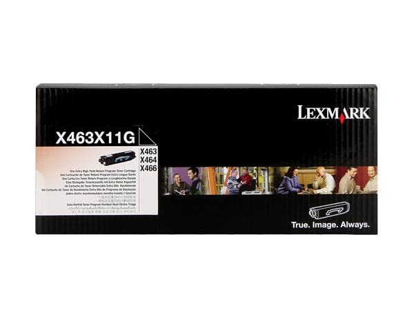 Lexmark OEM Toner Cartridge for X463DE - 1-XHI RTN PROG Black | High-Quality Printer Ink Replacement | Perfect for Office & Home Printing Needs