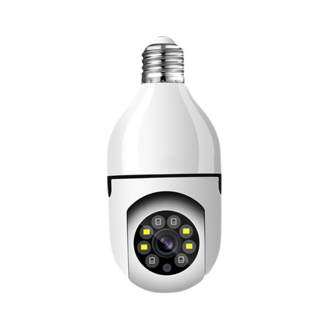 E27 Smart Light Bulb Security Camera - 1080P HD WiFi Wireless Indoor Camera for Home Surveillance | Night Vision, Motion Detection, 2-Way Audio | Perfect for Baby Monitor, Pet Camera & Home Security