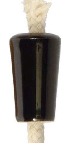 Franmara Black Ceramic Wine Bottle Candle Holder - Elegant Decorative Candle Vase for Romantic Dinners, Wedding Centerpieces & Home Decor