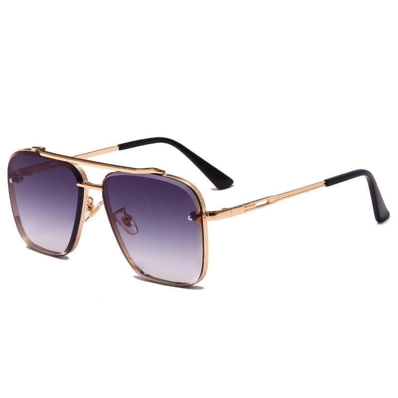 Cool Polarized Driving Sunglasses for Men - UV Protection Gradient Brown Lenses - Perfect for Summer, Road Trips & Outdoor Adventures