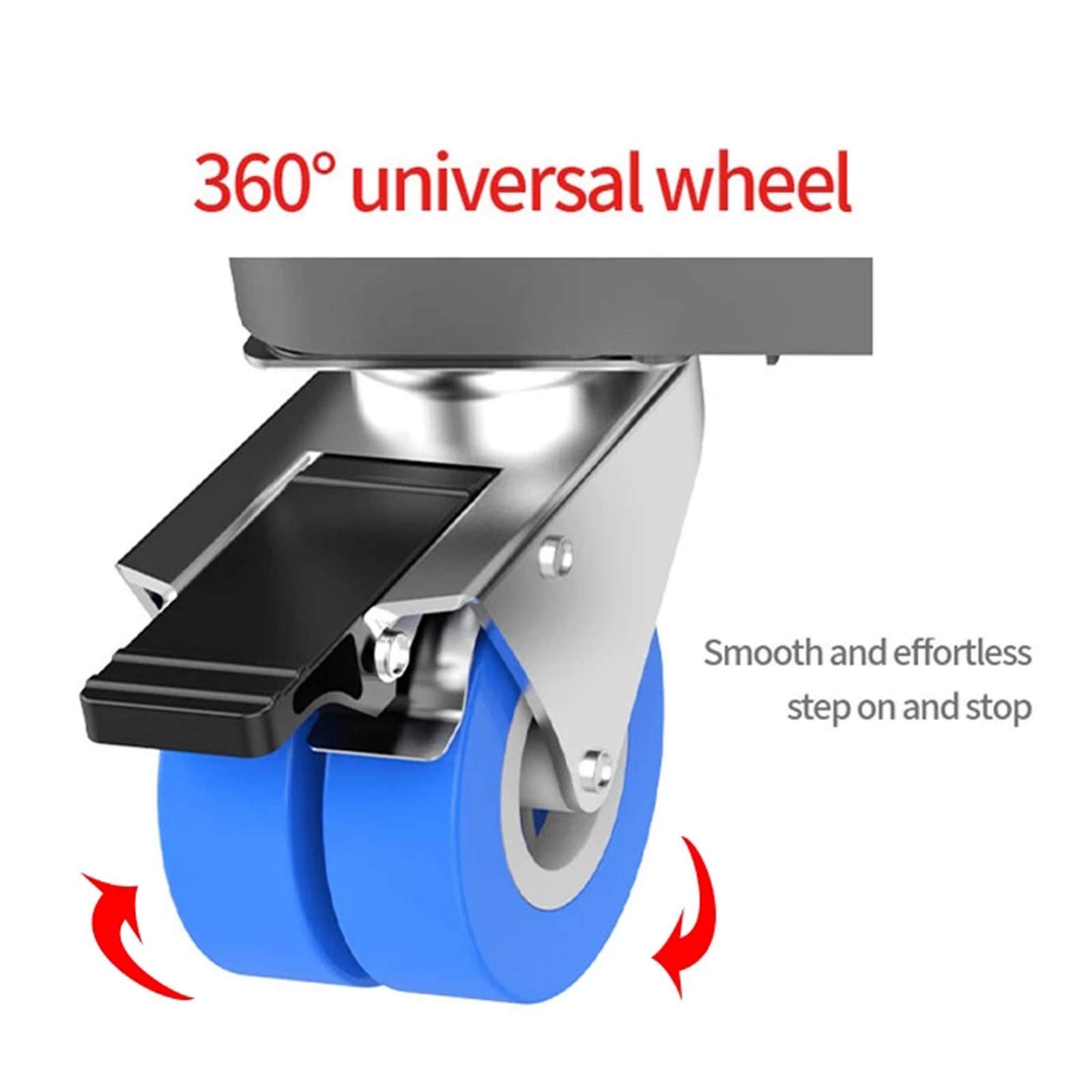 Universal Mobile Base Stand for Refrigerator, Washing Machine & Furniture - Heavy Duty Dolly with Locking Wheels & Sturdy Feet | Perfect for Home, Dorm, Laundry Room & Garage Organization