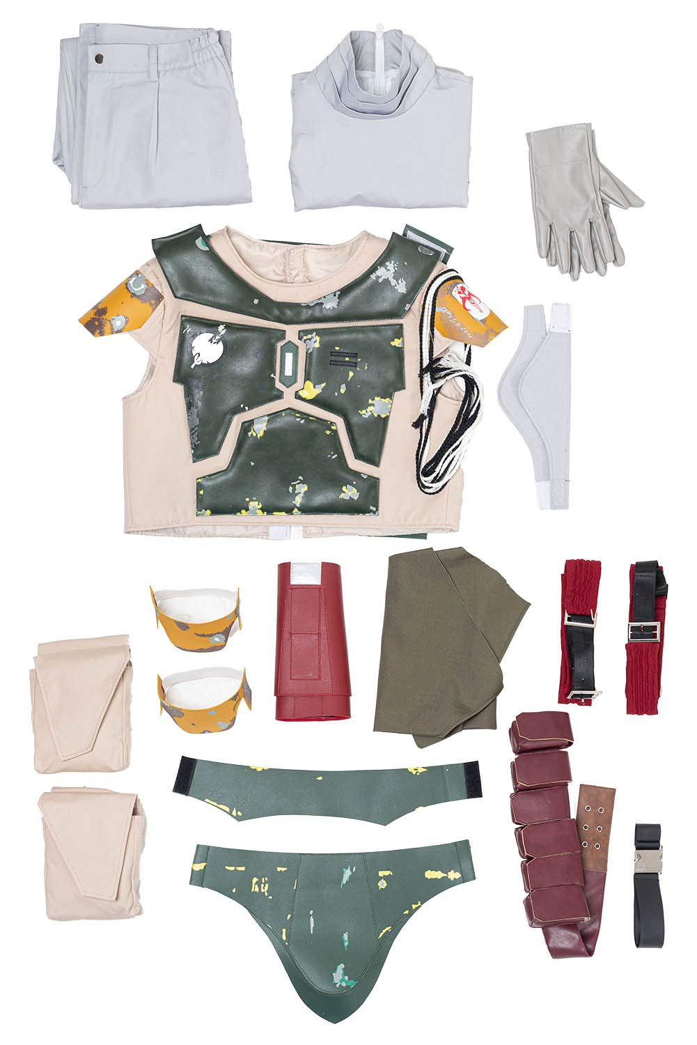 Men's Halloween Cosplay Costume - Hunter Battle Suit for Adults | Perfect for Halloween Parties, Cosplay Events & Comic Conventions