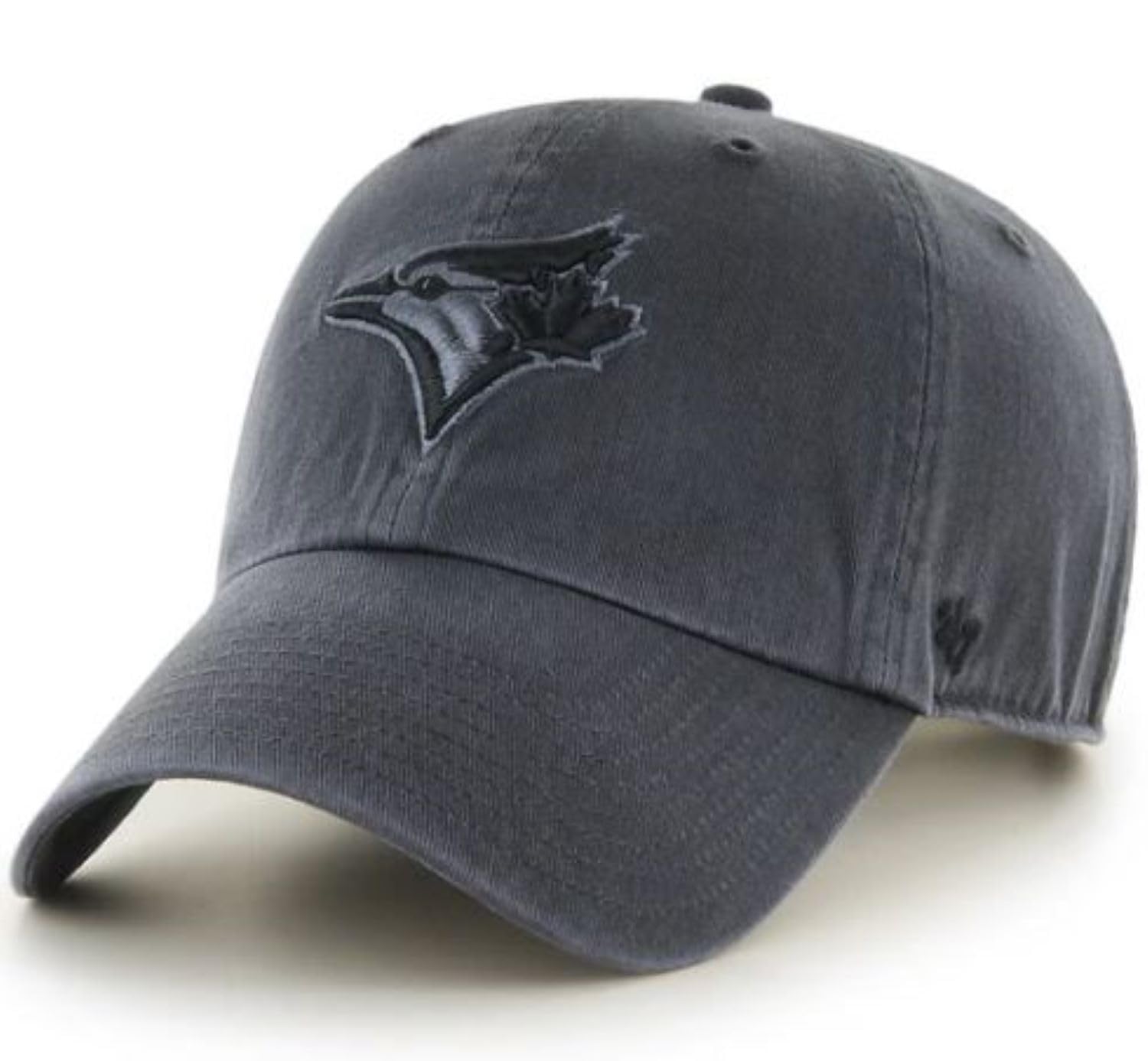 47 Clean Up MLB Toronto Blue Jays Adjustable Baseball Cap - Charcoal Grey | Stylish & Comfortable for Fans, Games, and Everyday Wear