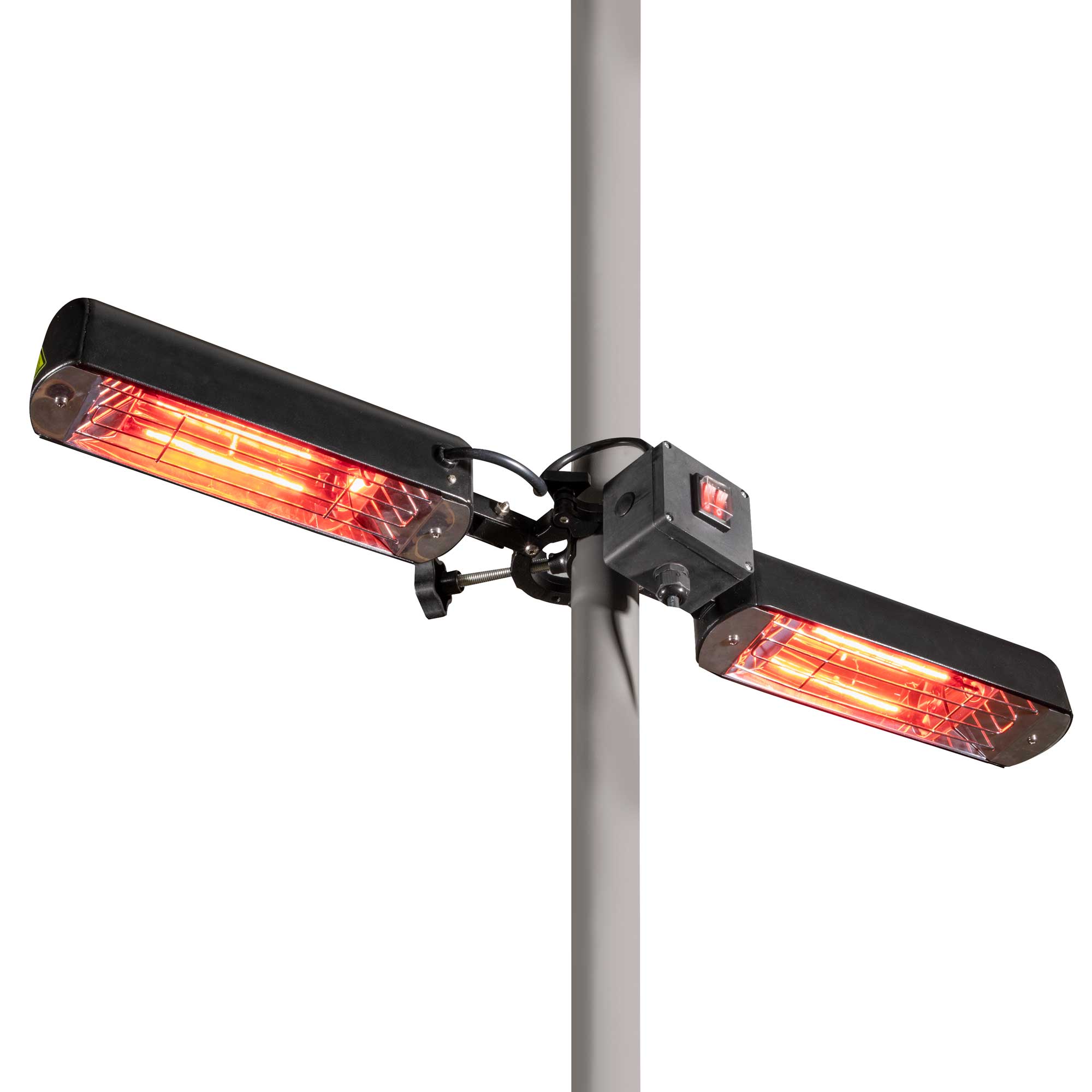 Portable Outdoor Infrared Heater with Folding Canopy - 1600W Patio Heater for Gazebo, Garden & Backyard - DG176 Model - Perfect for Cold Weather Dining and Outdoor Gatherings
