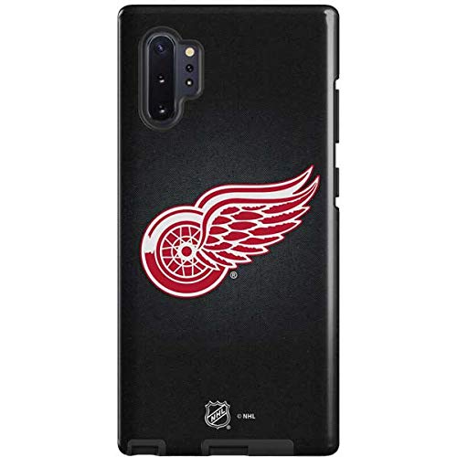Official NHL Detroit Red Wings Phone Case for Samsung Galaxy Note 10 Plus - Durable Protective Cover with Black Background Design | Perfect for Hockey Fans, Game Days & Everyday Use