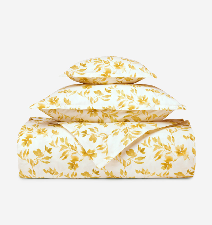 Luxury Procida Duvet Cover Set - Soft & Breathable 100% Cotton Bedding - Queen/King Size - Modern Home Decor for Bedroom, Guest Room & Hotel Use