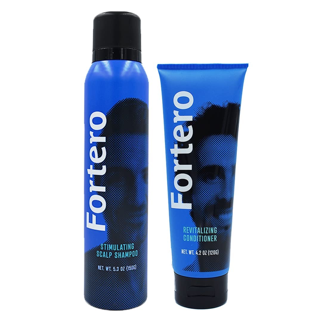 Hair Growth Shampoo and Conditioner Set - Volumizing & Strengthening for All Hair Types - Reduces Frizz, Adds Shine & Soothes Itchy Scalp - Sulfate Free & Natural Ingredients (1 Set) - Perfect for Daily Hair Care & Scalp Treatment at Home