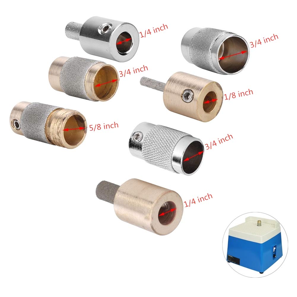 Grinding Bit for Ceramic & Glass - Abrasive Tool Compatible with Inland Gryphon Delphiglass Grinder (MGB34) - Perfect for Stained Glass, Mosaics & DIY Craft Projects