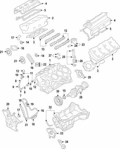 Ford AA5Z-6250-C Camshaft Replacement Part - High Performance Engine Camshaft for Ford Vehicles | Perfect for Engine Repair & Performance Upgrades