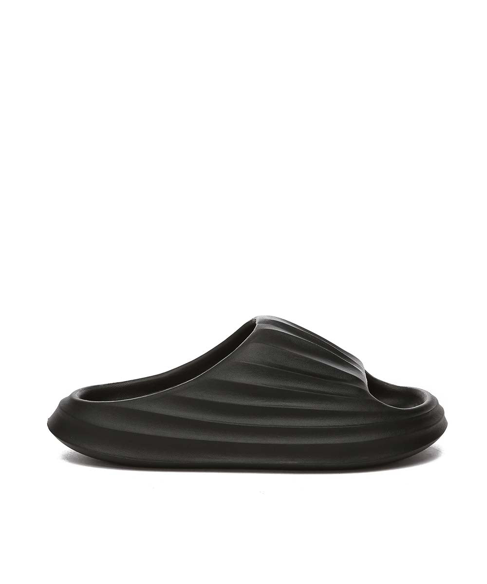 Men's Ripple Air Slides - Lightweight Comfortable Summer Sandals for Walking, Beach & Pool - Breathable Slip-On Slides for Men