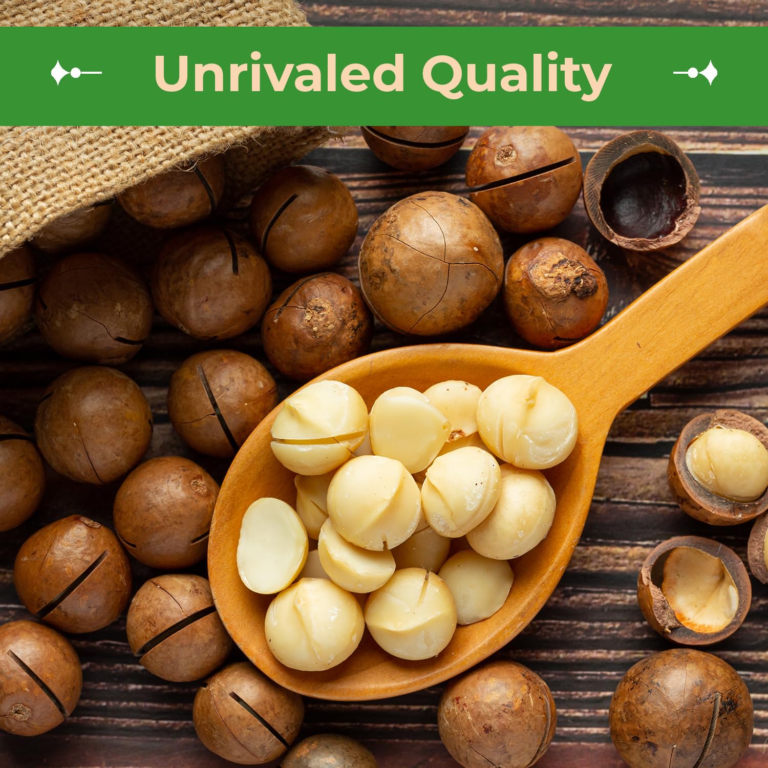 Premium Salted & Roasted Macadamia Nuts - 1lb Gourmet Snack Bag | Kosher, Keto, Paleo, Vegan & Gluten Free | Perfect for Healthy Snacking, Gift Baskets & Party Trays