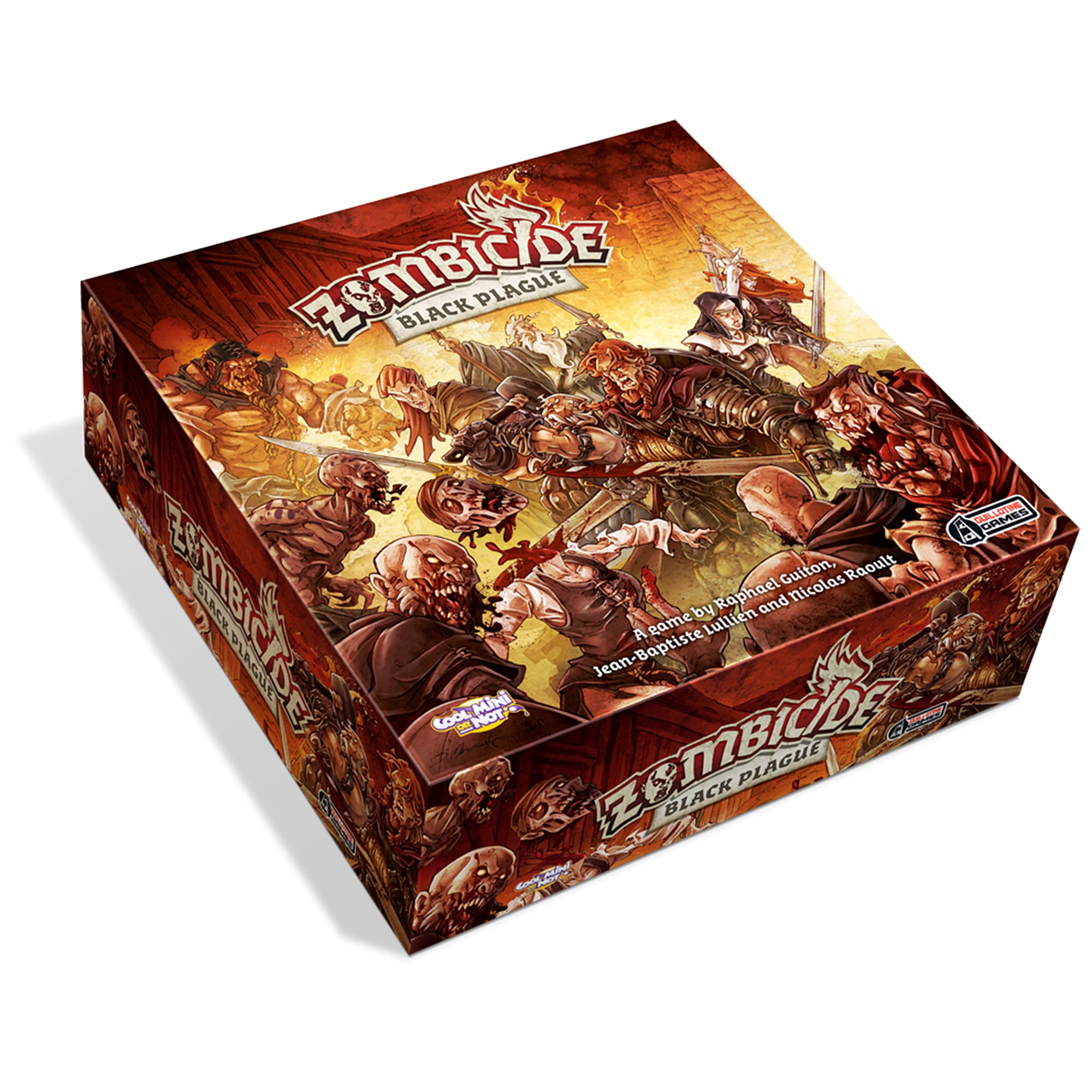 Zombicide Black Plague Board Game (Base) | Cooperative Strategy Game for Teens & Adults | Zombie Survival Adventure | Ages 14+ | 1-6 Players | 60 Min Playtime | CMON | Perfect for Game Nights & Halloween Parties