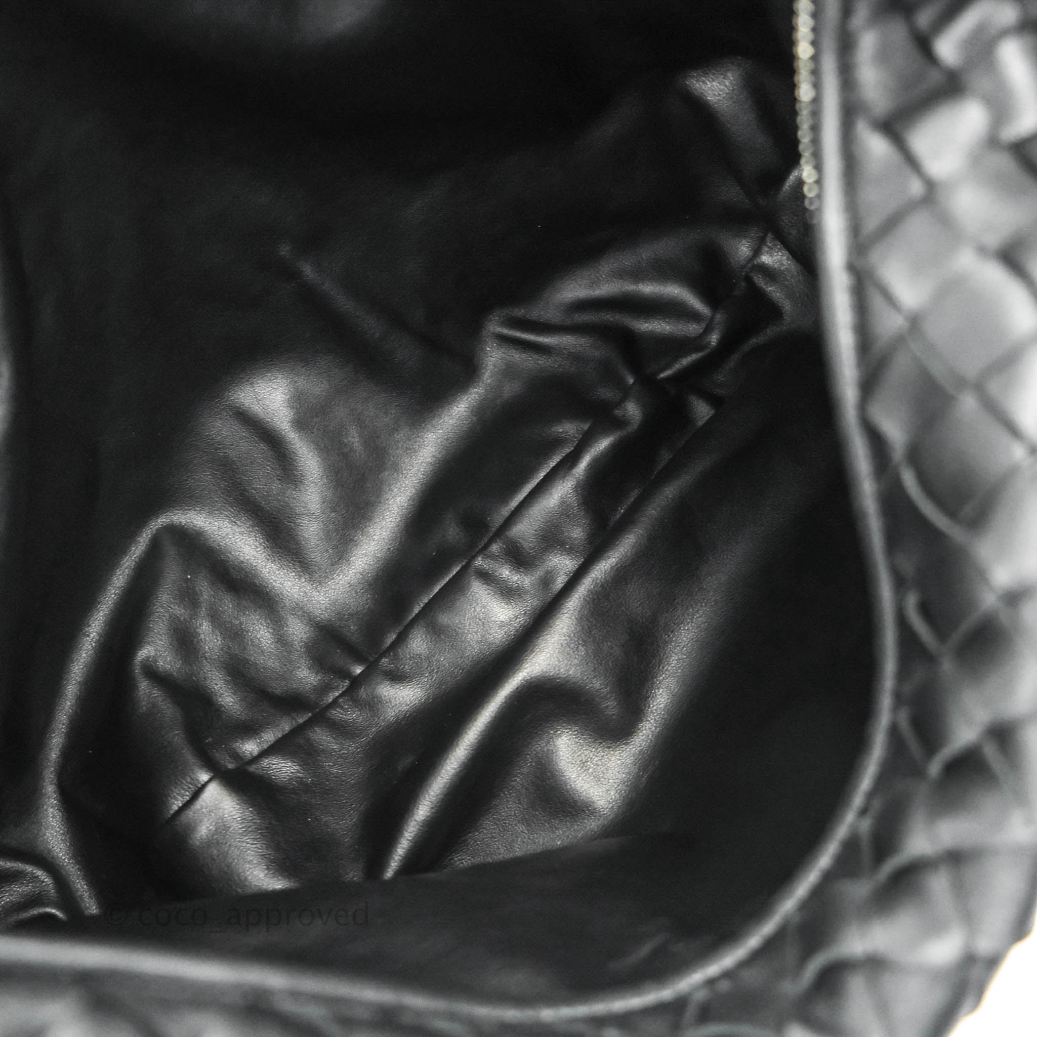 Bottega Veneta Nappa Intrecciato Medium BV Jodie Handbag in Black | Luxury Leather Crossbody Bag for Women | Perfect for Work, Travel & Evening Events