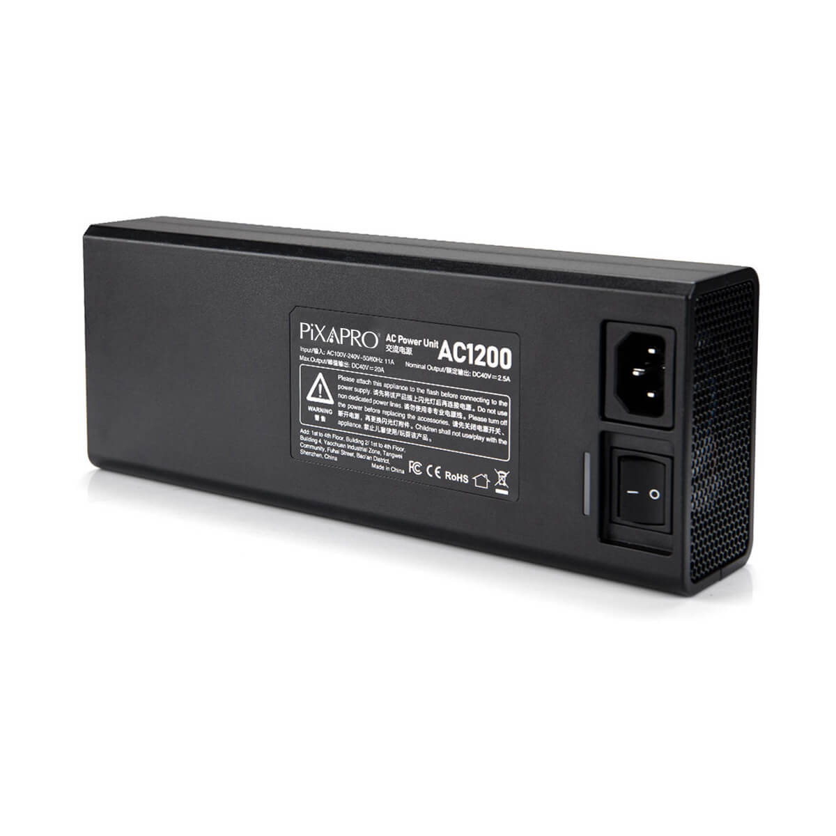 GODOX AD1200PRO AC Power Adapter Replacement - 120V AC to DC Power Supply for GODOX AD1200PRO & AC1200 - Perfect for Studio Photography & Continuous Lighting