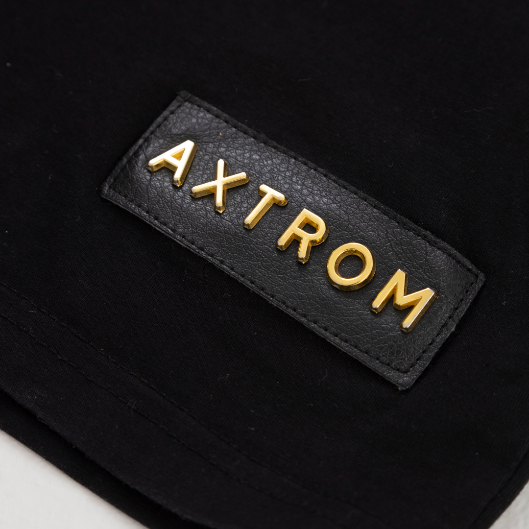 Premium Black & Gold Series Camiseta - Soft Cotton T-Shirt for Women | Casual Wear, Gym, Lounge & Everyday Comfort