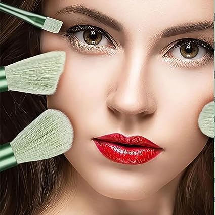 Bajajbeautyshop 13-Piece Professional Makeup Brush Set - Eye Shadow, Eyeliner, Blending & Powder Brushes for Flawless Makeup Application | Perfect for Travel & Everyday Use
