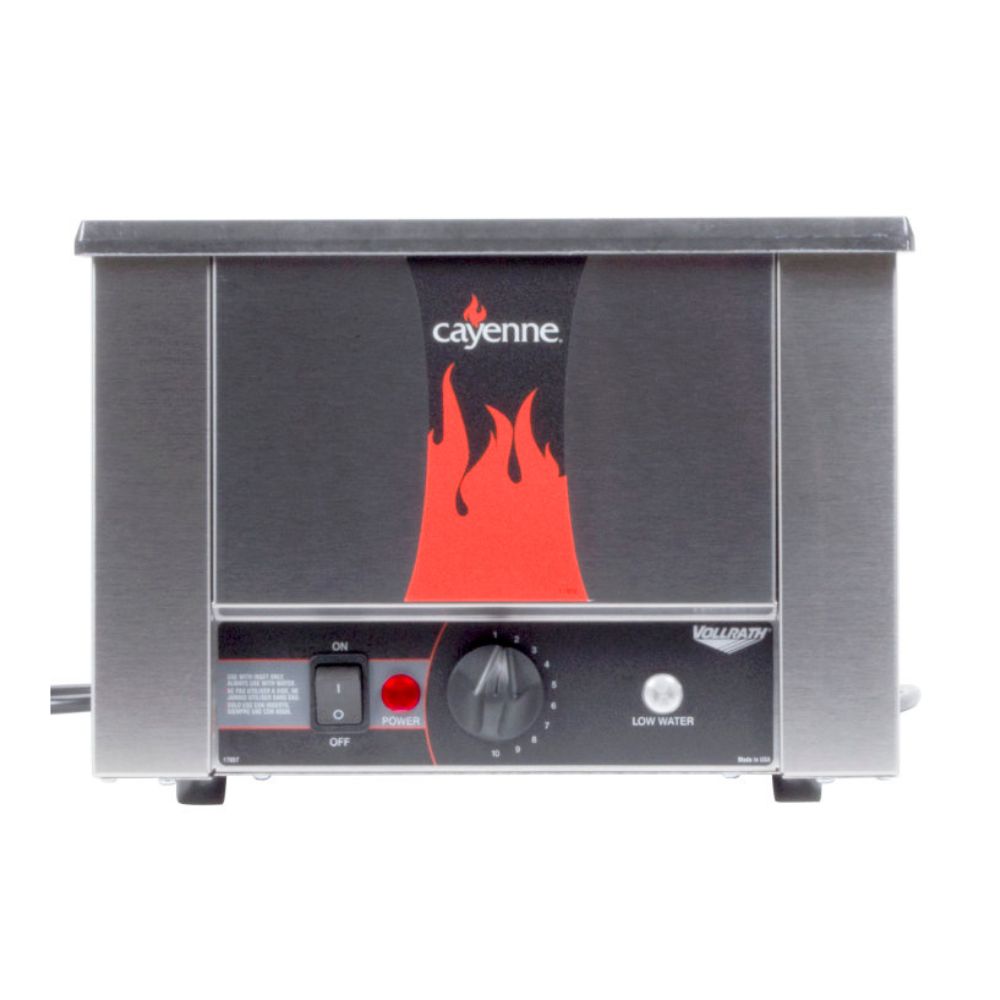 Vollrath Cayenne 4/3 Size Rethermalizer 1600W Commercial Food Warmer - Perfect for Restaurants, Catering & Buffets