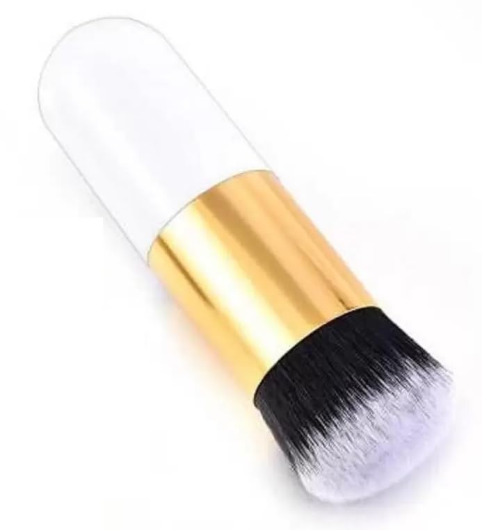 ZemGlam Makeup Foundation Brush & Beauty Blender Sponge Set - Professional Liquid & Powder Cosmetic Applicators for Flawless Makeup Application (Perfect for Daily Use, Travel & Professional Makeup Kits)