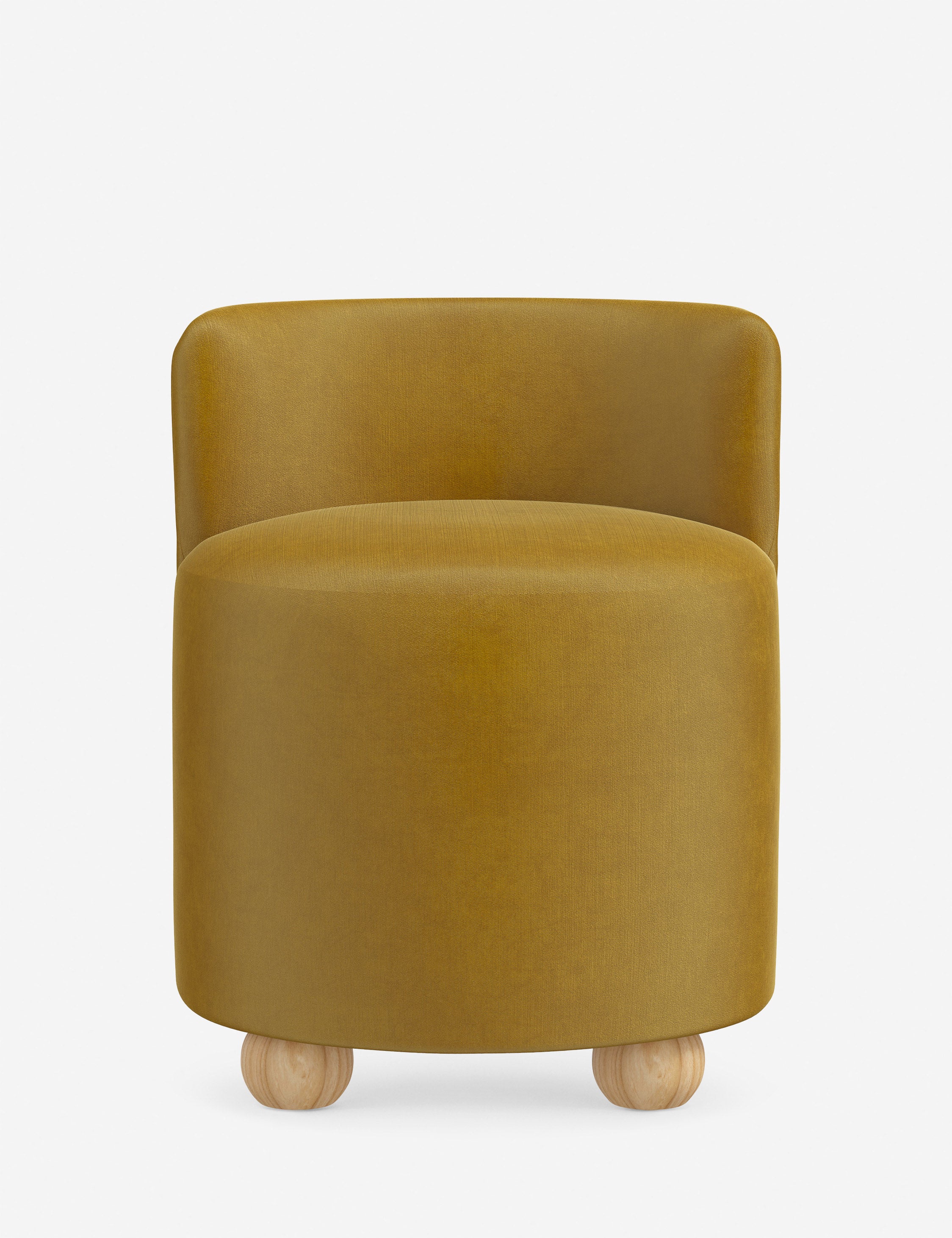 Fernsby Modern Accent Chair - Mid Century Style Upholstered Lounge Chair for Living Room, Bedroom, Office - Comfortable Reading Chair with Wooden Legs & Soft Fabric
