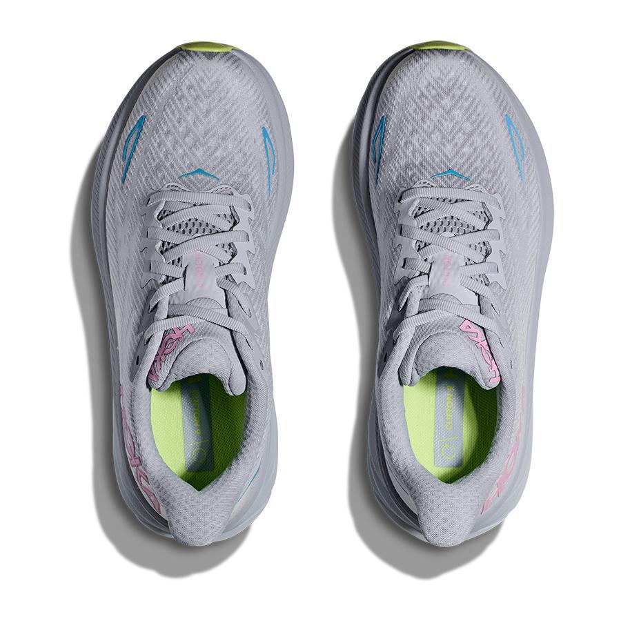 HOKA Women's Clifton 9 Running Shoes - Lightweight Cushioned Sneakers for Road Running, Walking & Gym Workouts - Perfect for Marathon Training & Everyday Comfort