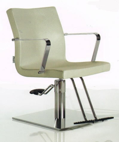 Melissa Styling Chair - Adjustable Salon Hairdressing Chair with Hydraulic Lift, Swivel Base & Footrest - Perfect for Hair Salons, Barber Shops & Home Styling Stations
