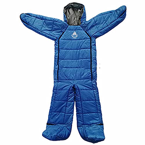 Ultralight Warm Windproof Adult Mummy Sleeping Bag for Winter Camping - Indoor & Outdoor Portable Sleeping Bag for Hiking, Backpacking, and Travel