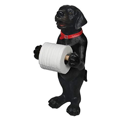 Standing Black Lab