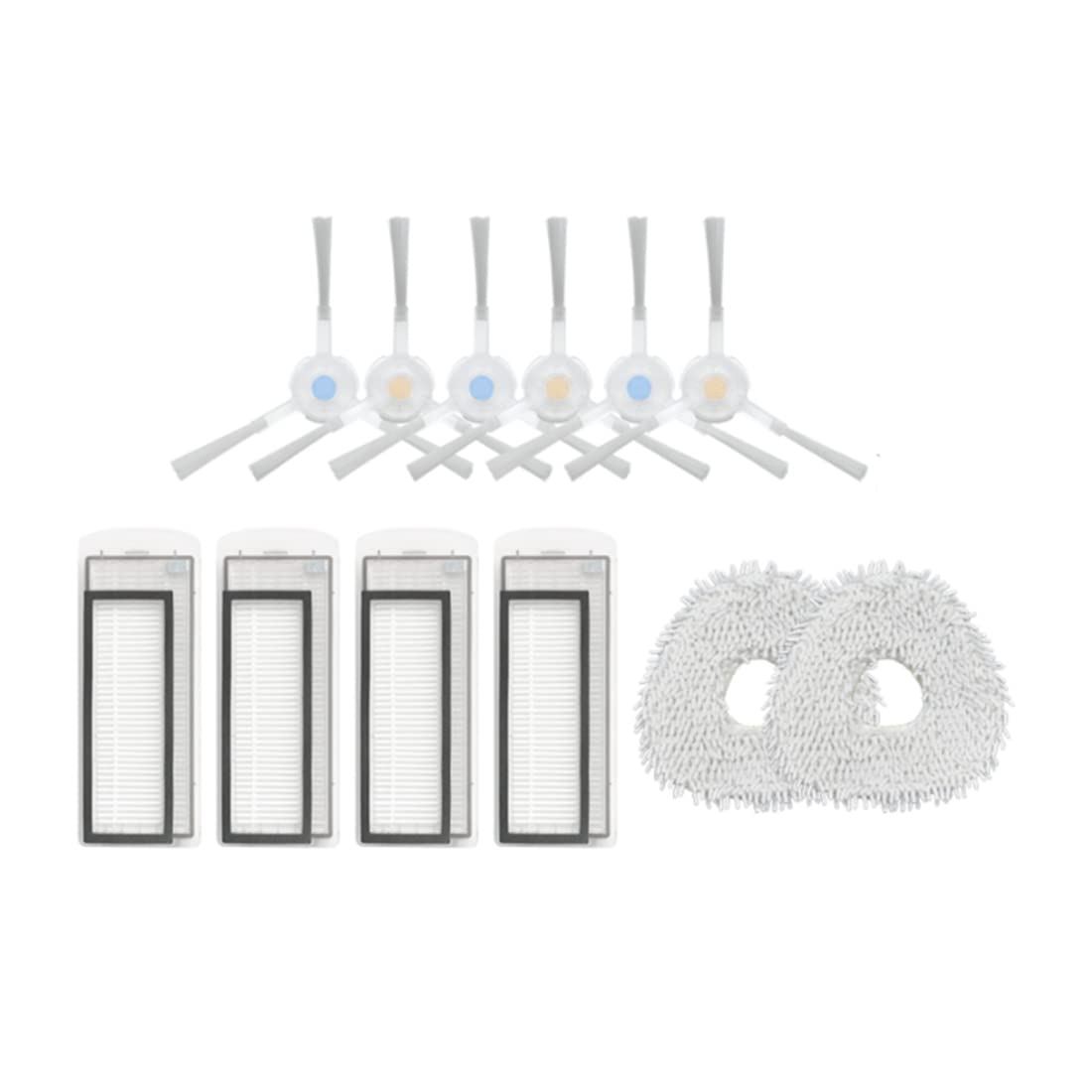 Narwal T10 Robot Vacuum Cleaner Replacement Parts Kit - Side Brush, HEPA Filter, Mop Cloth | Compatible Accessories for Cleaning Hardwood Floors & Carpets
