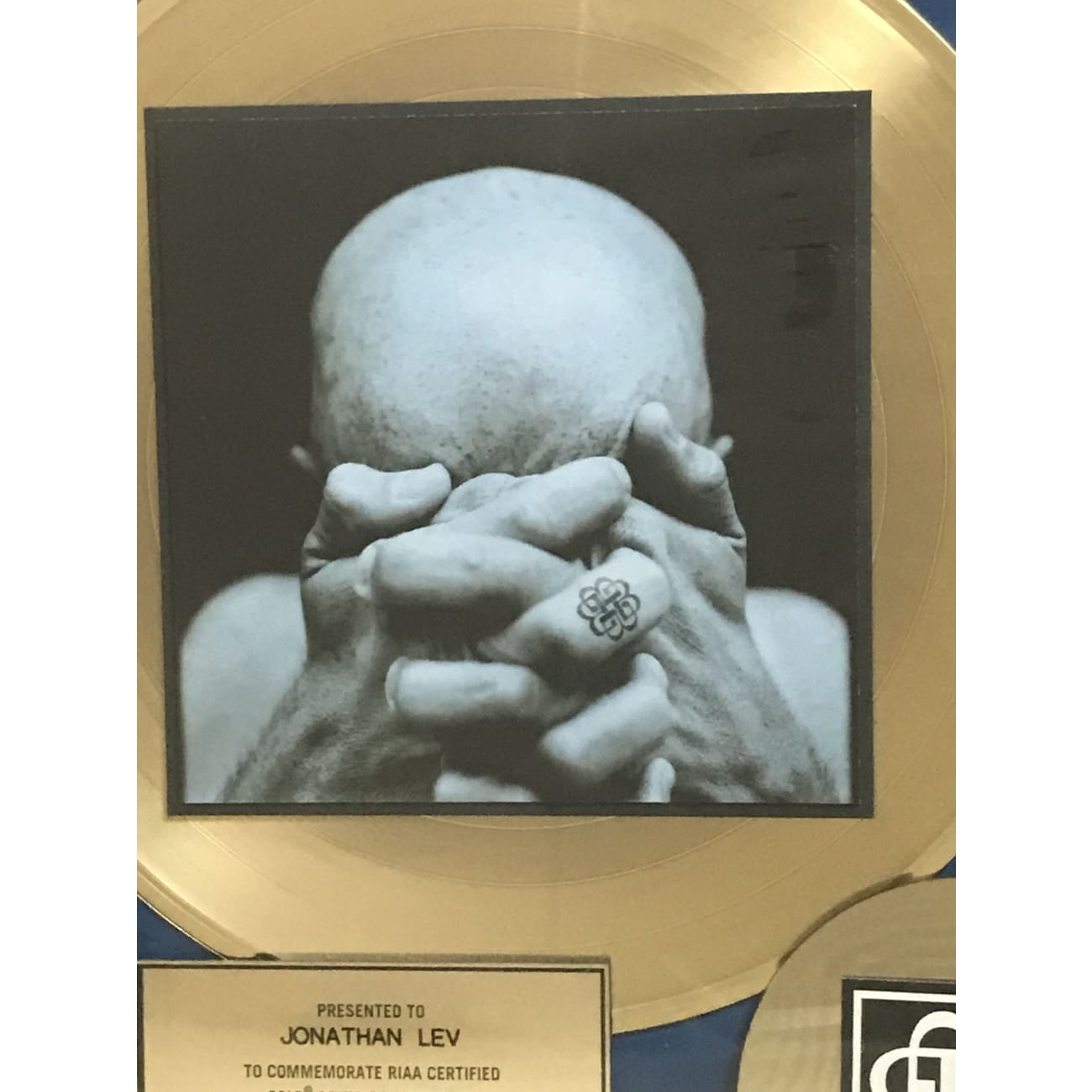 Breaking Benjamin RIAA Gold LP Award - Brand New & Sealed Vinyl Record - Perfect for Music Collectors & Home Decor