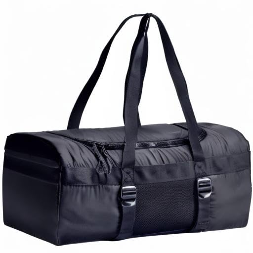 Under Armour Women's UA Motivator Duffle Sport Bag - Large Gym Bag for Workout, Travel & Sports - Black Athletic Duffel with Shoe Compartment & Water-Resistant Material