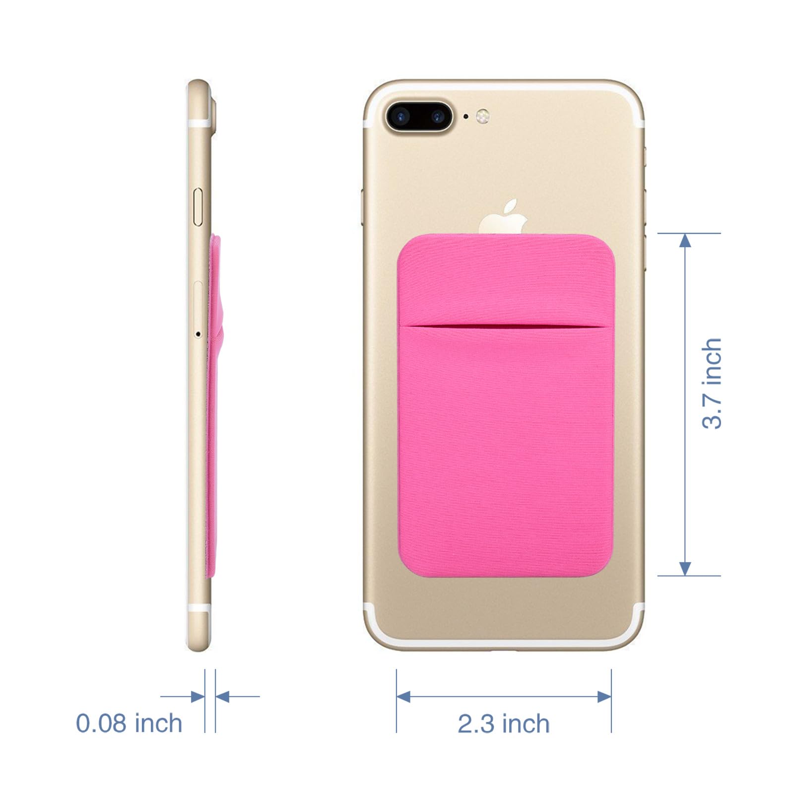 Costyle Slim Credit Card Holder - Stick On Phone Wallet for iPhone & Android | Secure & Convenient for Travel, Shopping & Daily Use