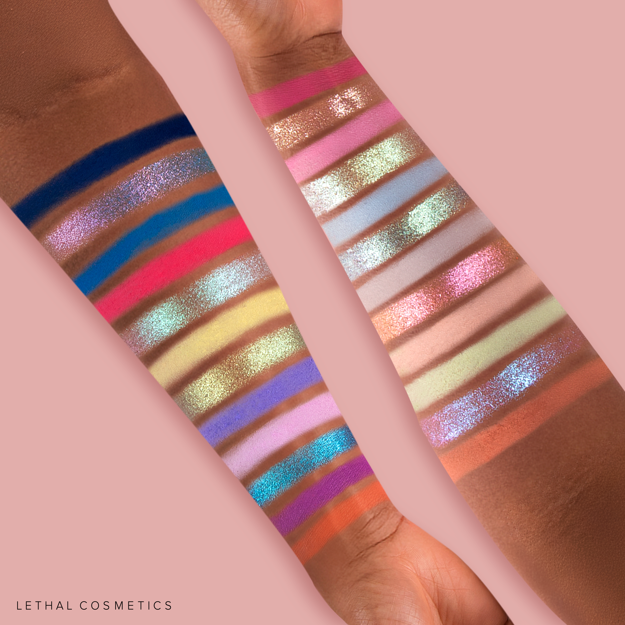 Adventure Time Candy Kingdom Eyeshadow Palette - 12 Vibrant Colors, Vegan & Cruelty-Free - Perfect for Cosplay, Halloween, and Everyday Makeup Looks