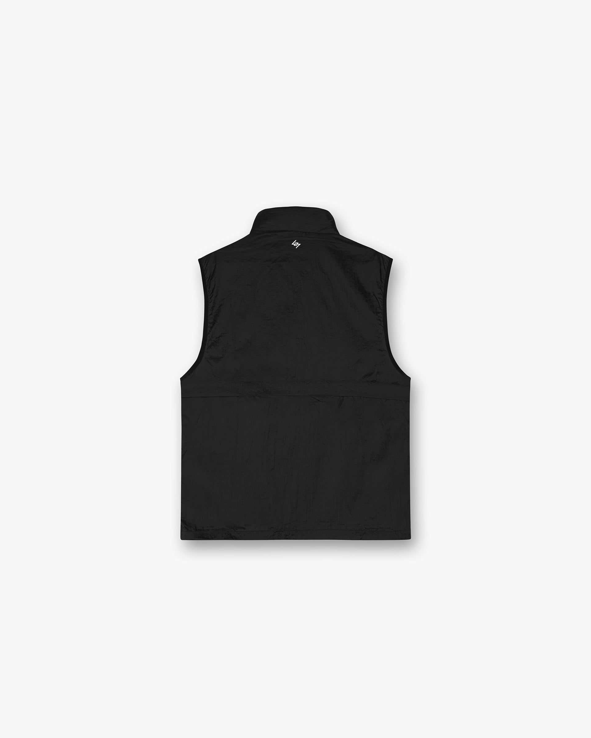 247 Run Gilet - Lightweight Reflective Running Vest for Men & Women - Black - Perfect for Night Jogging, Cycling & Outdoor Sports