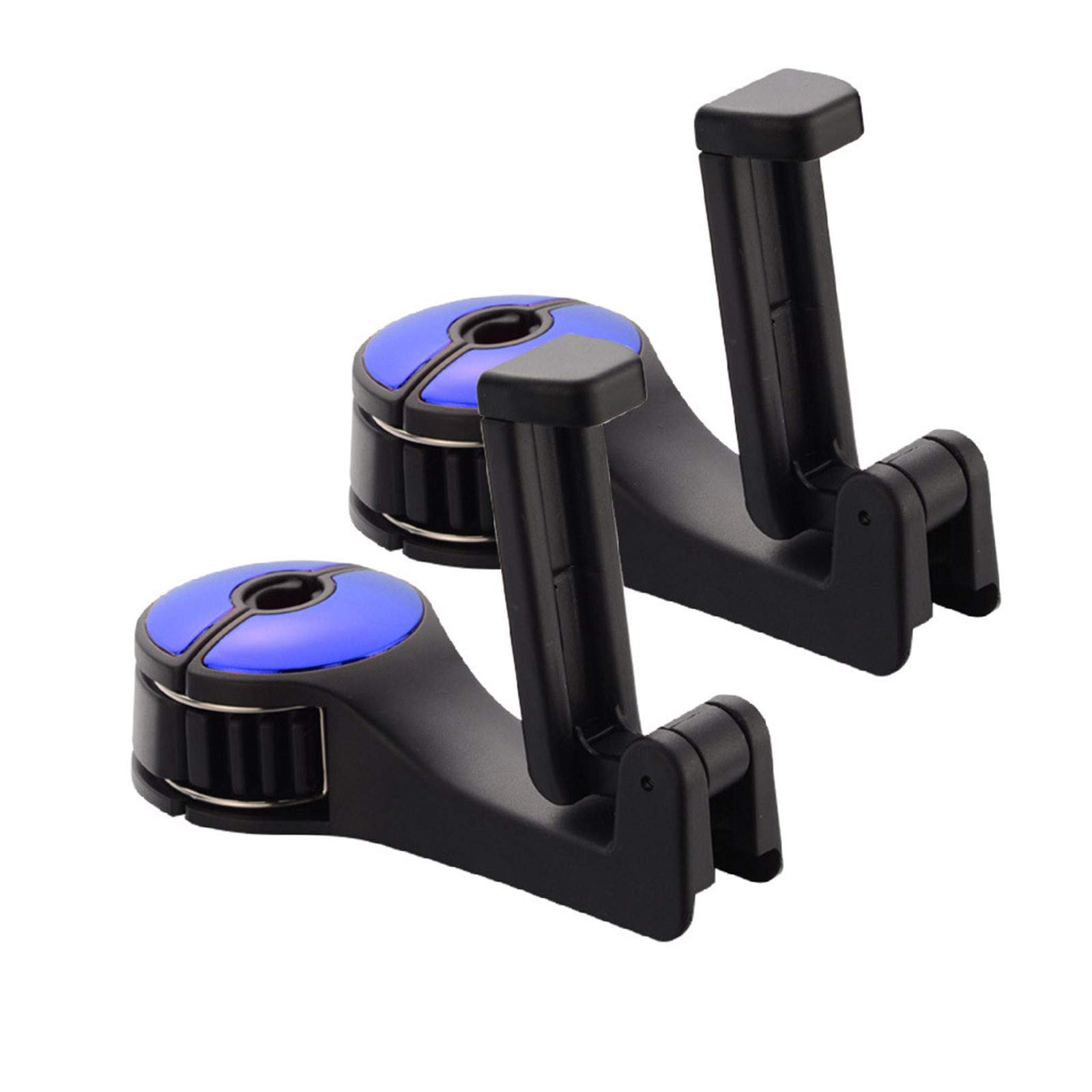 Car Seat Hooks with Phone Holder - Rear Seat Organizer for Car Accessories