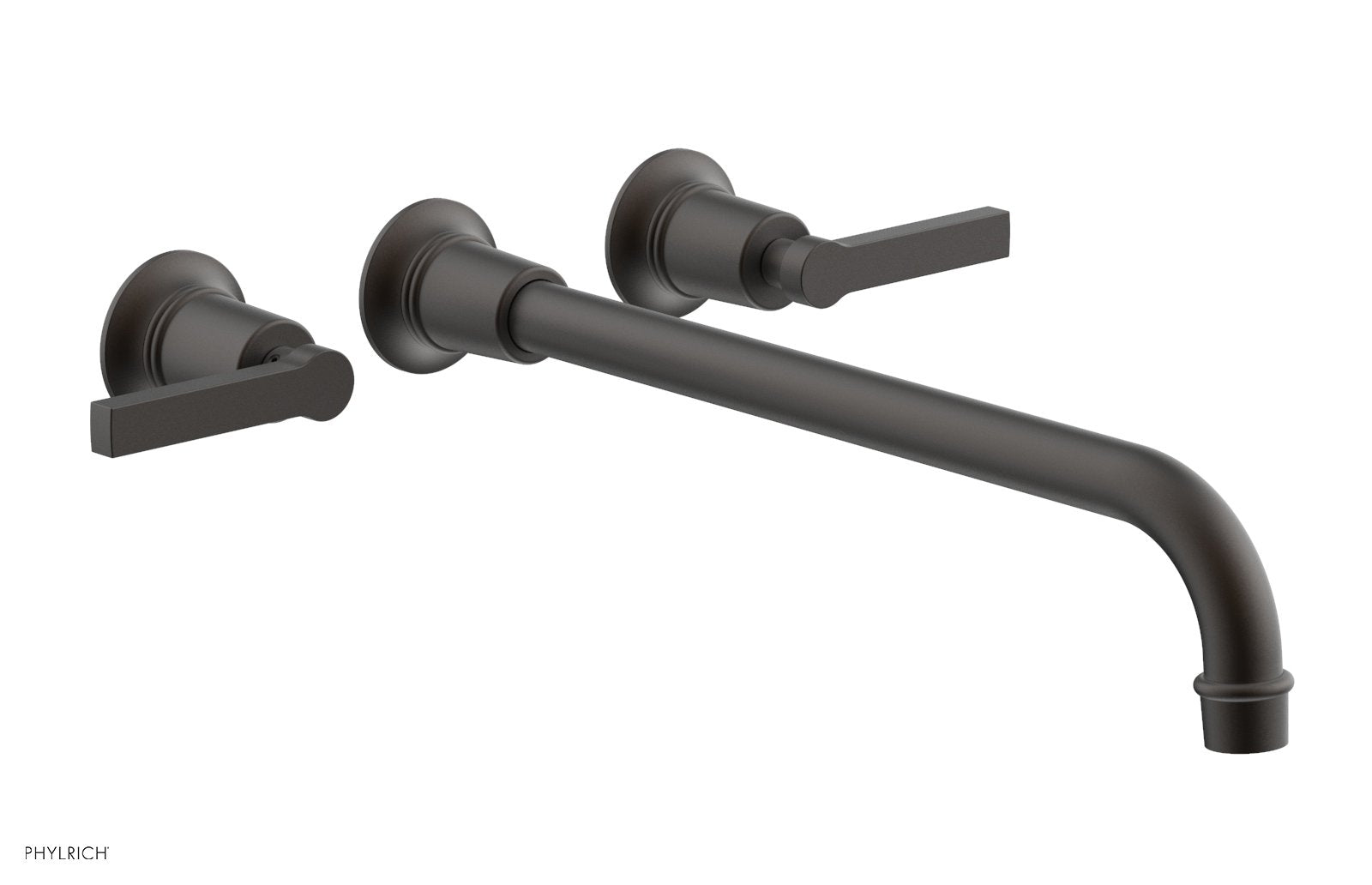 HEX MODERN Wall Mount Lavatory Faucet Set with 14