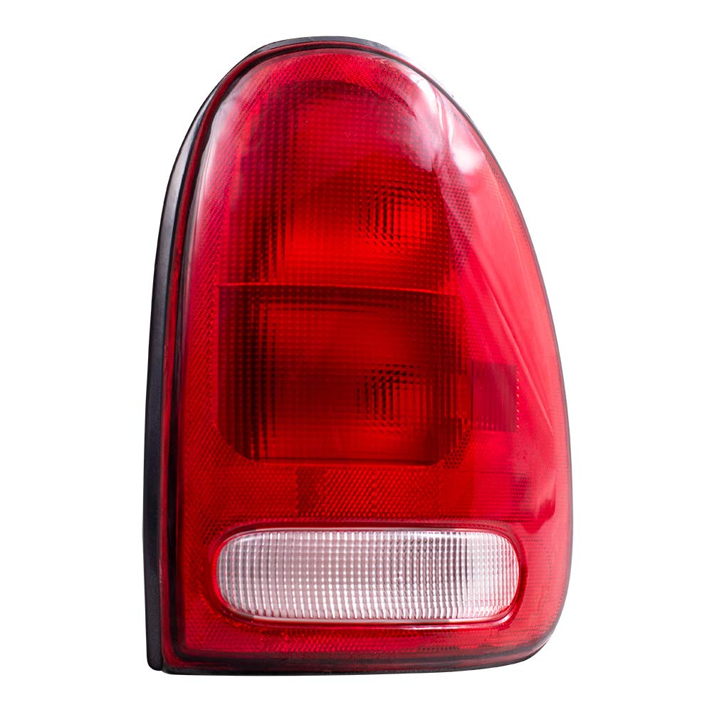 Brock Replacement Tail Lights Set with Circuit Boards - Compatible with 1996-2000 Dodge Caravan Voyager Town & Country (Part #4576245, 4576244) - Perfect for DIY Auto Repair & Vehicle Restoration Projects