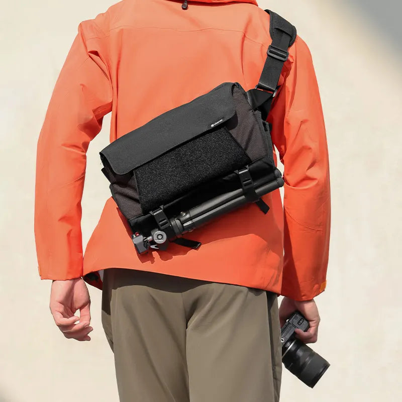 Ulanzi B158 Crossbody Camera Bag - Lightweight & Waterproof DSLR/SLR Shoulder Bag for Travel, Hiking & Photography