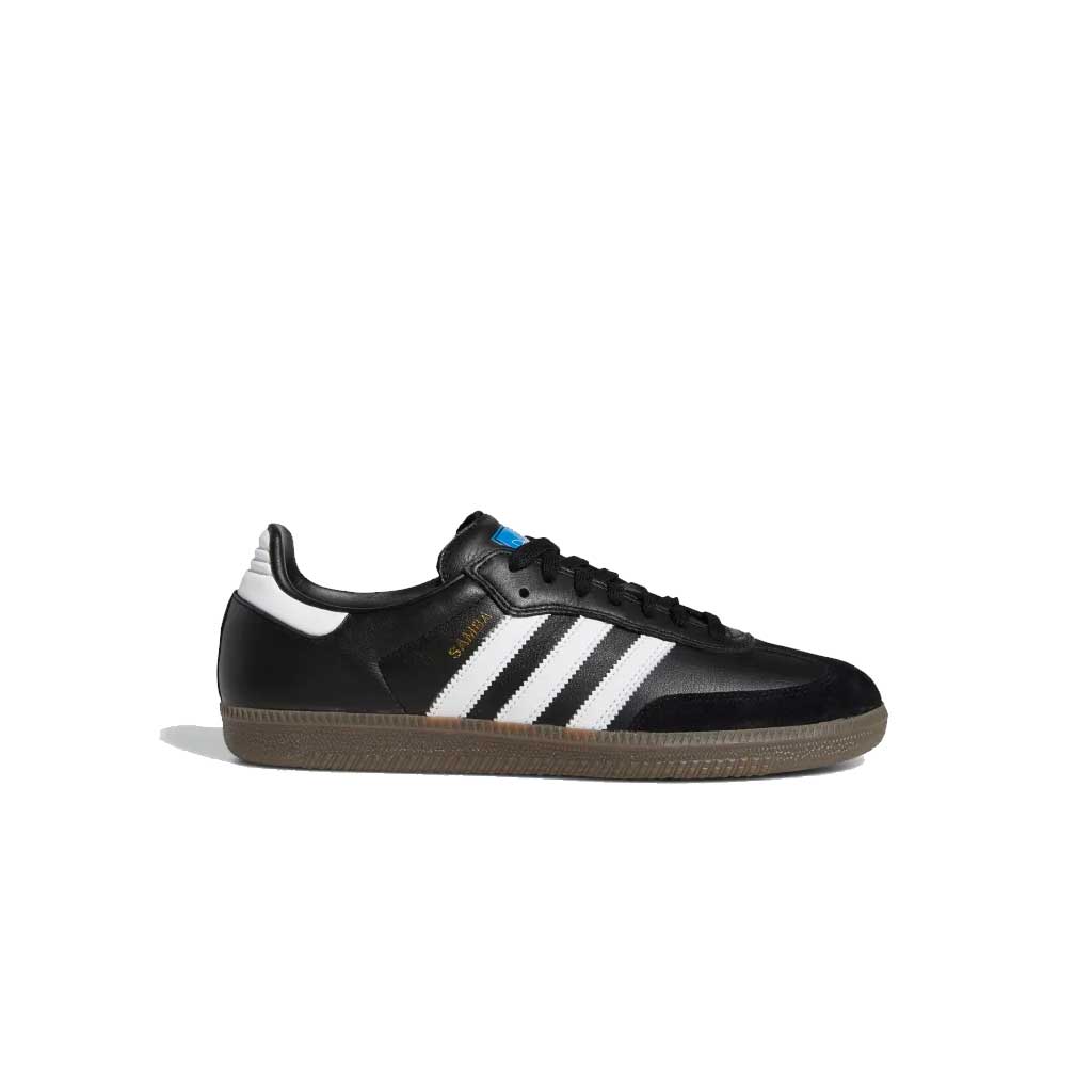 Adidas Samba ADV Sneakers - Core Black/Cloud White/Gold Metallic - Men's Classic Casual Shoes for Streetwear & Everyday Wear