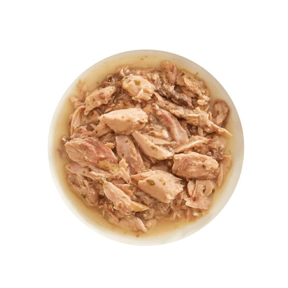 Premium Shredded Tuna & Salmon Wet Cat Food - Grain-Free, High Protein Canned Cat Food for Adult & Senior Cats - Perfect for Mealtime, Weight Management & Picky Eaters